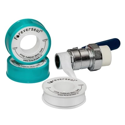Teflon Pipe Tape application
